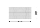 Gartenhaus BRITA 3x6 m, 18 m² – Bild 6