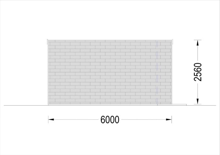 Gartenhaus BRITA 3x6 m, 18 m² – Bild 6