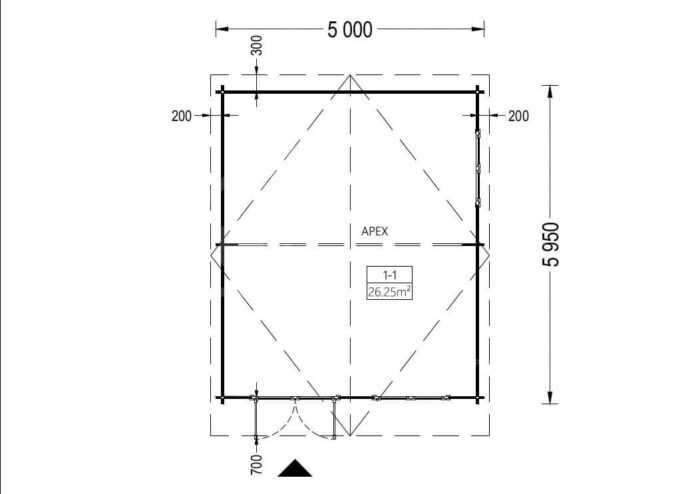 Premium Gartenhaus WIEN, 5x6 m, 30 m² Isoliert – Bild 7