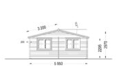 Doppelgarage (44 mm) 6x6m mit Carport 3x6m, 54m² – Bild 11