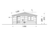 Doppelgarage (44 mm) 6x6m mit Carport 3x6m, 54m² – Bild 9