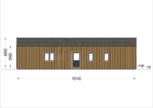 Holzhaus Zürich (66 mm + Holzverschalung), Isoliert 96 m² – Bild 10
