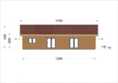 Bungalow Neusiedl (66 mm + Holzverschalung), Isoliert 129 m² – Bild 7