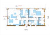 Holzhaus Zürich (66 mm + Holzverschalung), Isoliert 96 m² – Bild 14