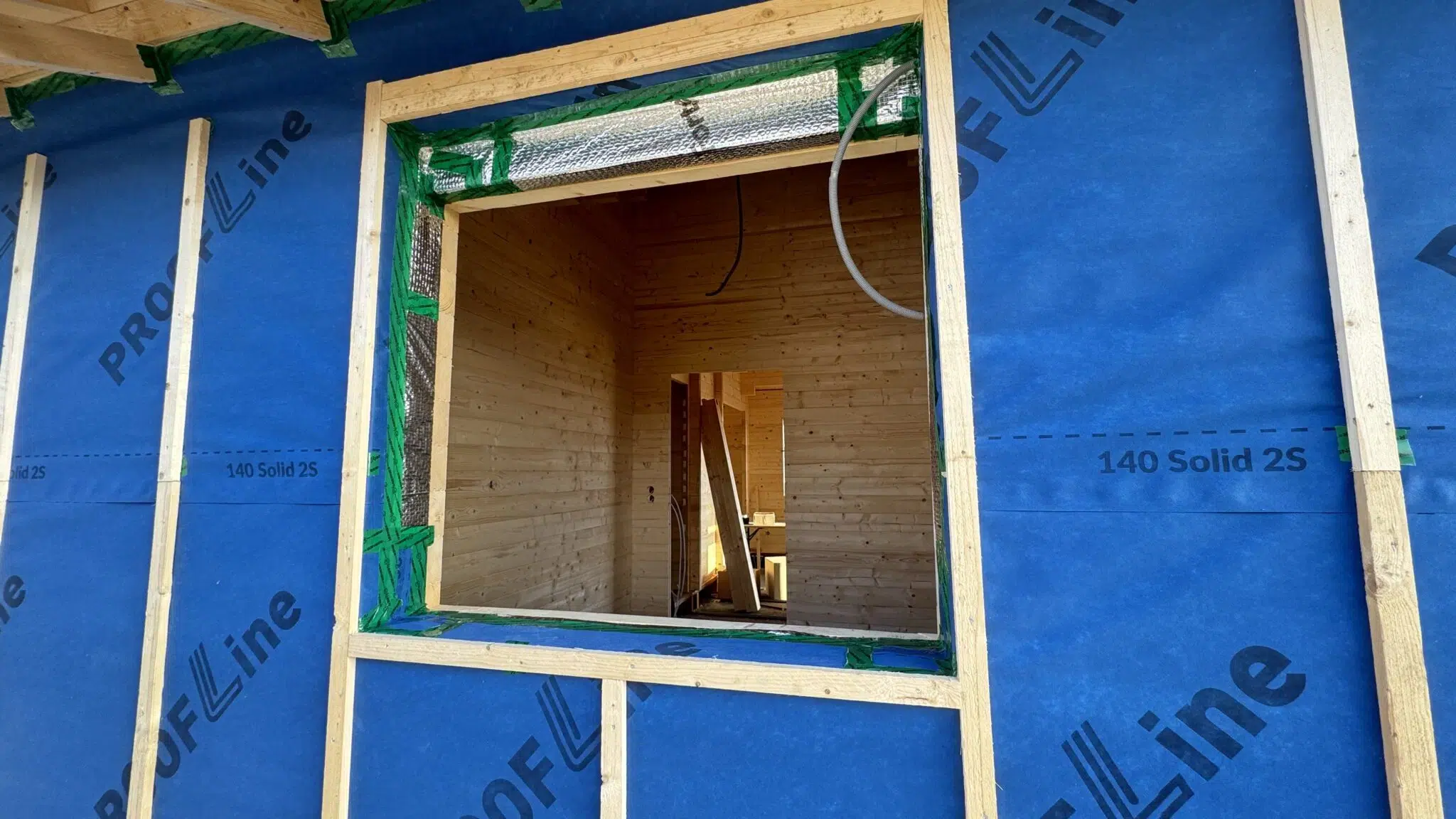Isolierte Wohnhäuser von Blockbohlenhaus.at