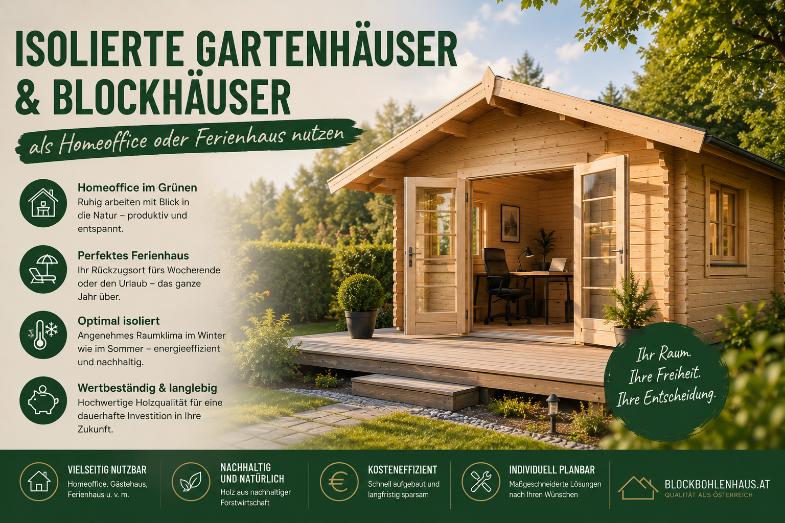 Blockbohlenhaus Startseite