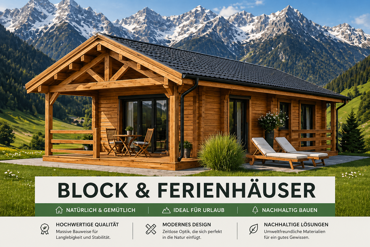 Blockbohlenhaus Startseite