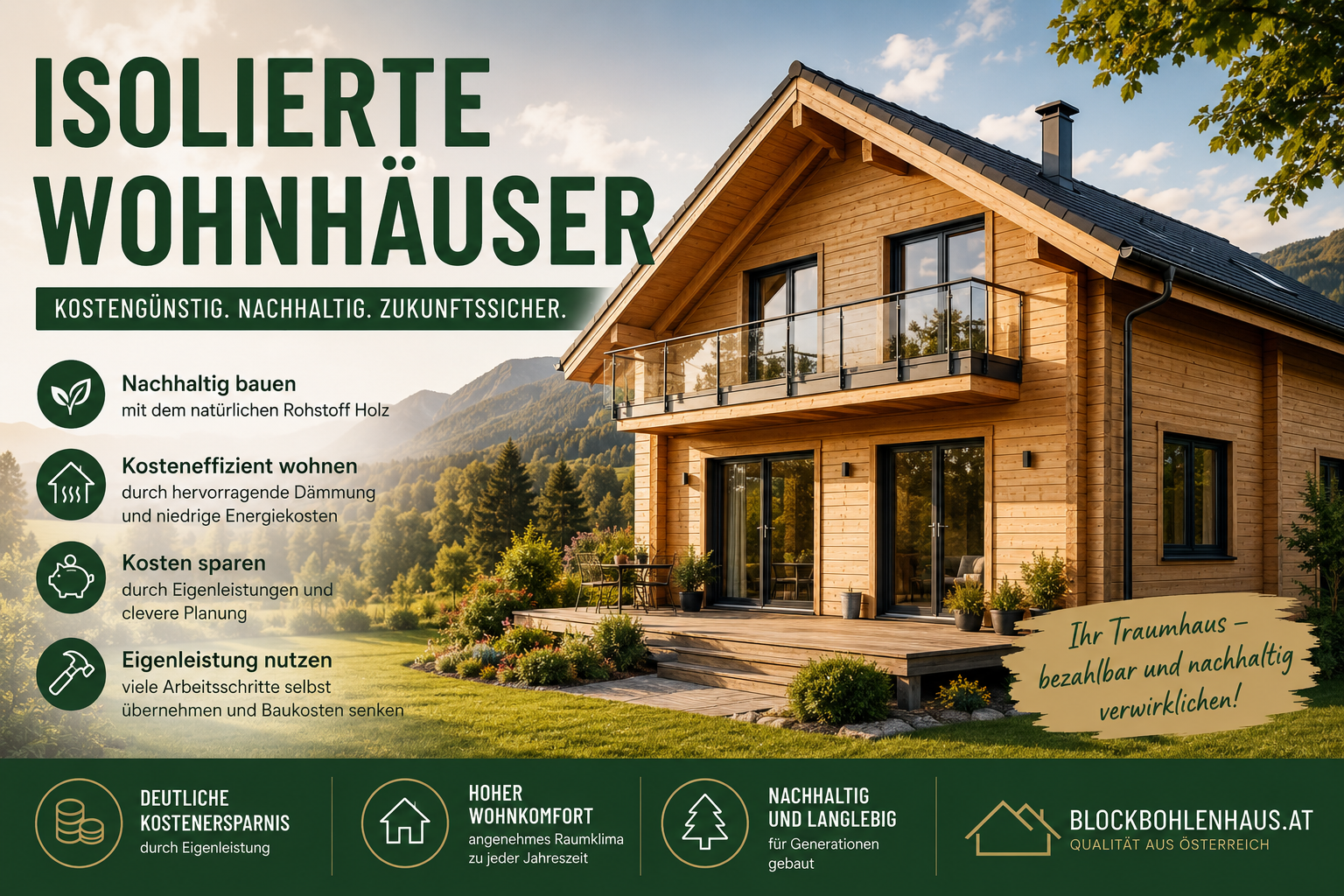 Blockbohlenhaus Startseite