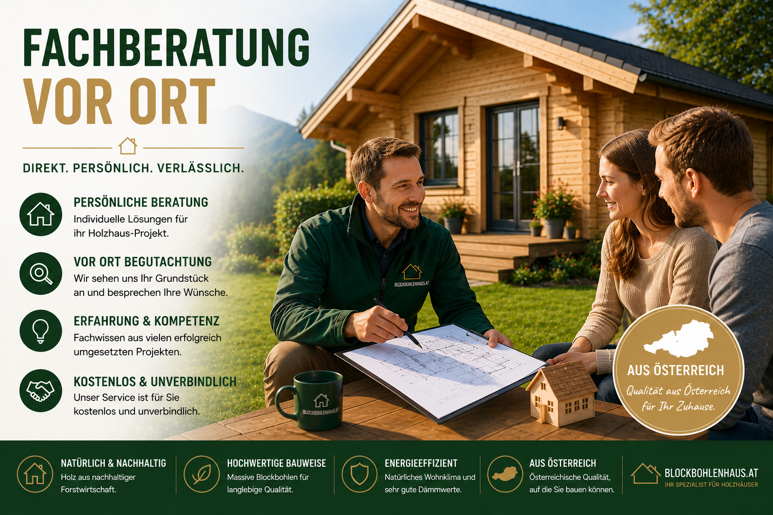 Blockbohlenhaus Startseite