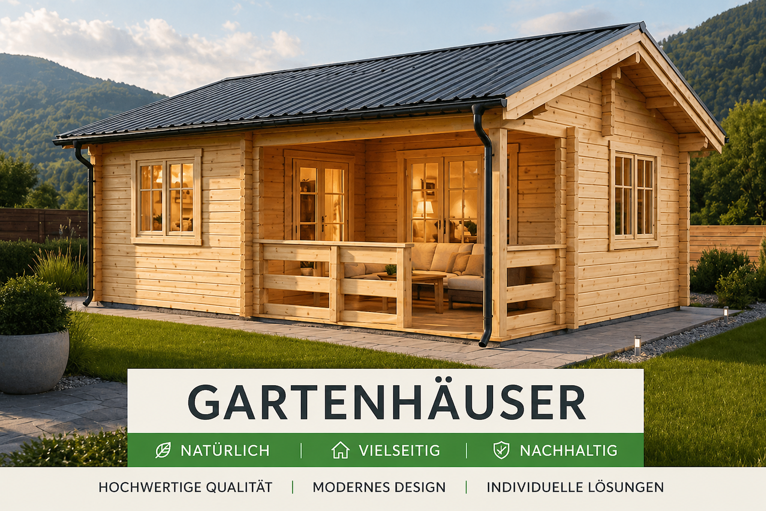 Blockbohlenhaus Startseite