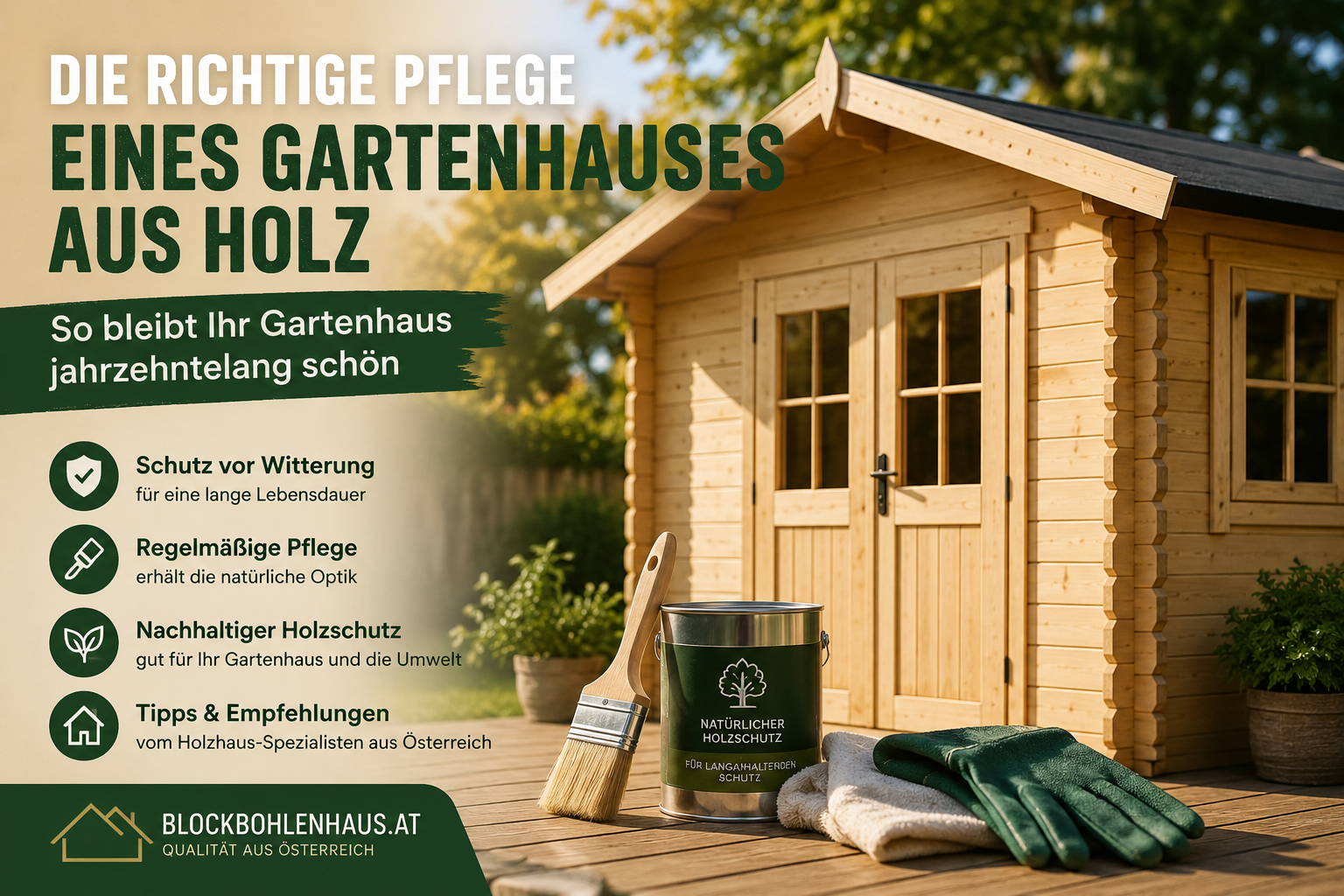Blockbohlenhaus Startseite