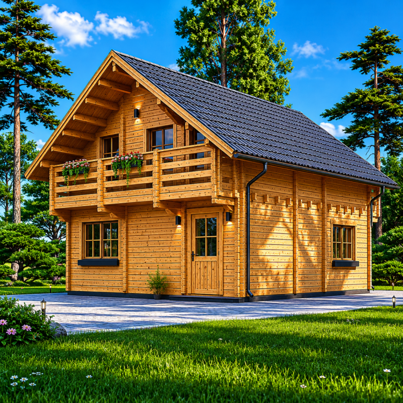 Blockbohlenhaus Startseite