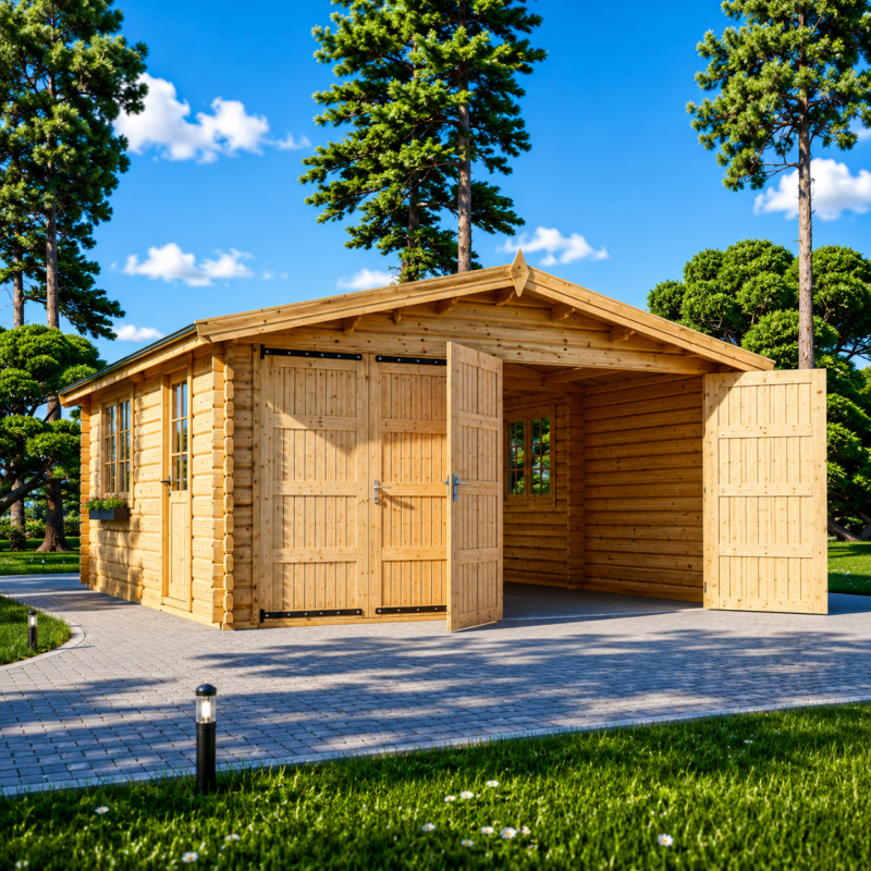 Blockbohlenhaus Startseite