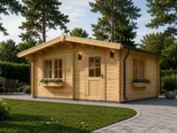 Gartenhaus DONAU, 5x5 m, 25 m²