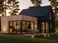 Holzhaus MIRA 66 mm (Isoliert) – 70 m²