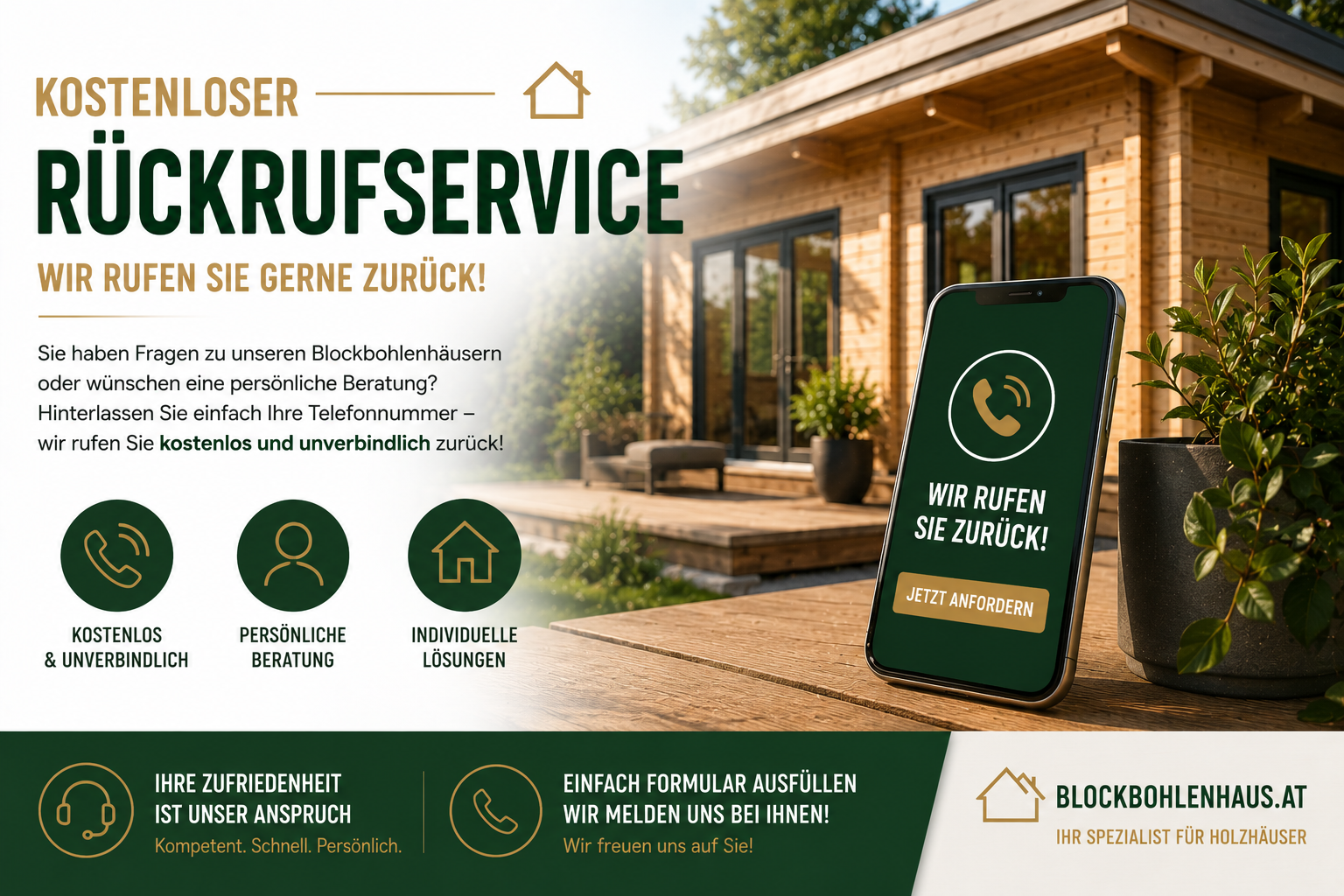 Blockbohlenhaus Startseite