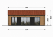 Wohnhaus ARNOLD (66mm + Holzverschalung Premium Isoliert), 53 m² – Bild 5