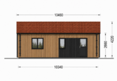 Wohnhaus ARNOLD (66mm + Holzverschalung Premium Isoliert), 53 m² – Bild 7