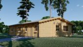 Blockbohlenhaus BERNAU ( 44+44 mm) · 103 m² – Bild 5