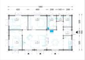Blockbohlenhaus BERNAU ( 44+44 mm) · 103 m² – Bild 10