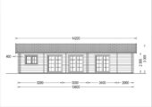 Blockbohlenhaus BERNAU ( 44+44 mm) · 103 m² – Bild 7