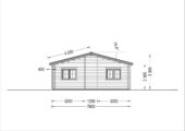 Blockbohlenhaus BERNAU ( 44+44 mm) · 103 m² – Bild 8