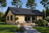 Holzhaus Ulrich (Premium-Isoliert) , 60 m²