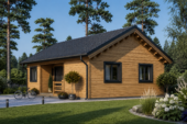 Holzhaus Ulrich (Premium-Isoliert) , 60 m² – Bild 3
