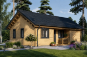 Holzhaus Ulrich (Premium-Isoliert) , 60 m² – Bild 4