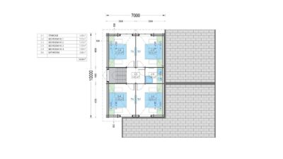 Premium Holzhaus DARLA (44+44 mm), 180 m²